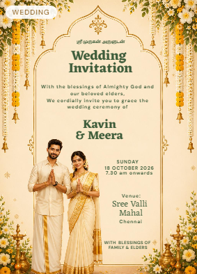 Wedding Invitation Sample
